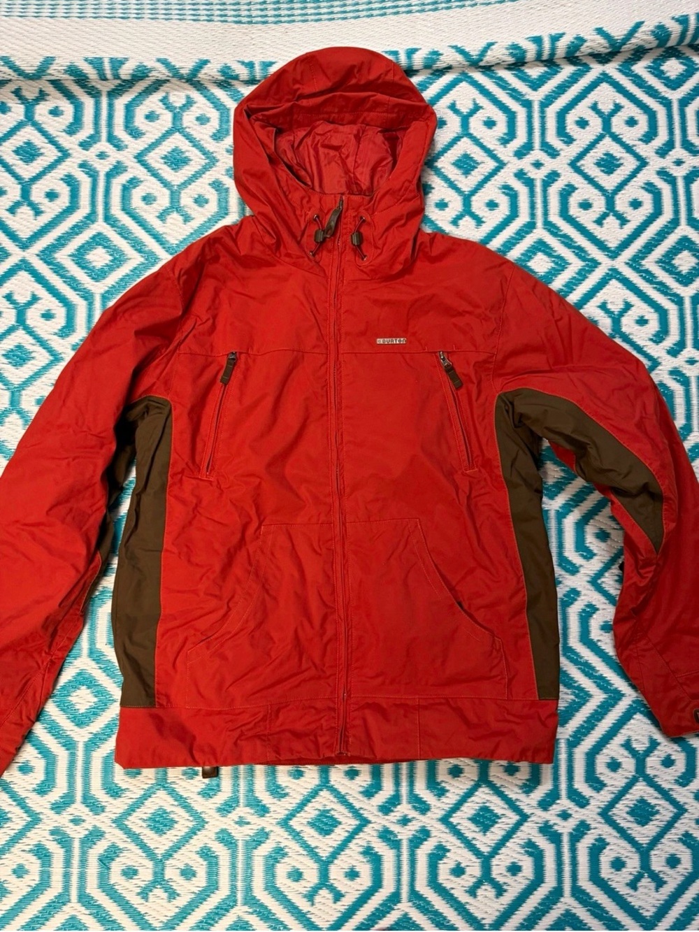 Burton Snowboards Men’s Small Red Insulated Ski Snowboard Jacket